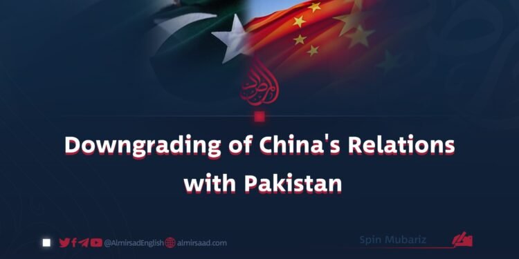 Downgrading of China’s Relations with Pakistan