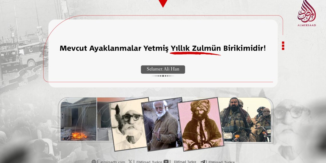 Mevcut Ayaklanmalar Yetmiş Yıllık Zulmün Birikimidir!