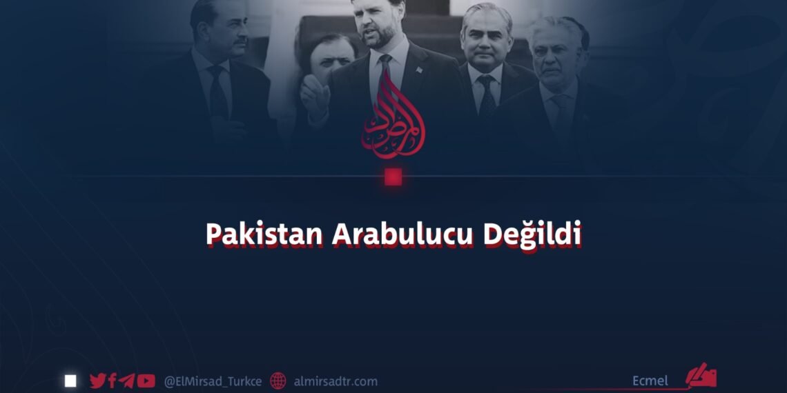 Pakistan Arabulucu Değildi