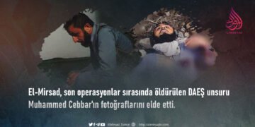 El-Mirsad, son operasyonlar sırasında öldürülen DAEŞ unsuru Muhammed Cebbar’ın fotoğraflarını elde etti.