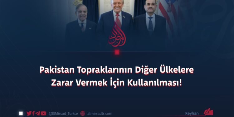 Pakistan Topraklarının Diğer Ülkelere Zarar Vermek İçin Kullanılması!