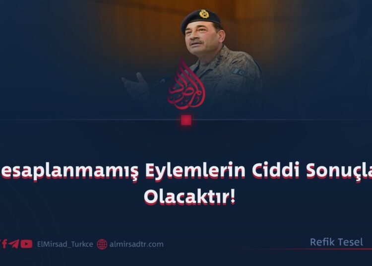 Hesaplanmamış Eylemlerin Ciddi Sonuçları Olacaktır!