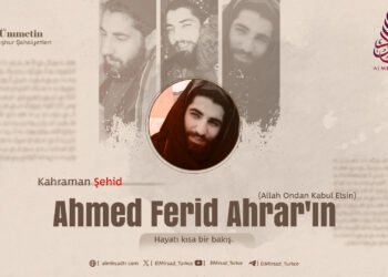 Kahraman Şehid Ahmed Ferid Ahrar’ın (Allah Ondan Kabul Etsin) Hayatı kısa bir bakış.