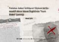 Pakistan Askeri İstihbarat Söylemi ve Cemaatü’l Ahrar İslami Örgütü’nün “Yazılı Bildiri” Şahitliği